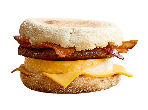 Beef Bacon McMuffin® & Egg