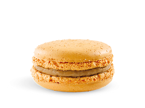 Macarons au café et au caramel