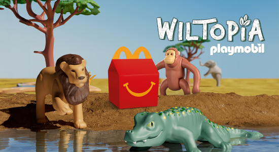 Wiltopia Playmobil in je Happy Meal®: verzamel ze allemaal!