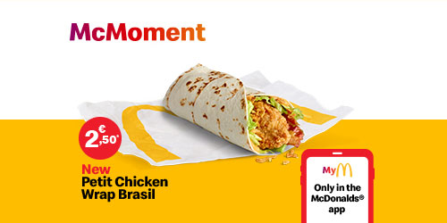 The Petit Chicken Wrap Brasil & its legendary Brasil sauce will stay a little longer!