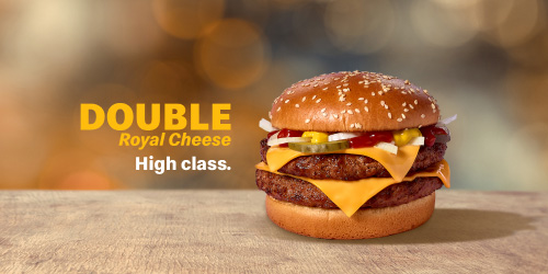 The Double Royal Cheese is back! 👑🍔