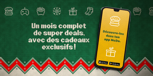 Des super deals, des jeux et des cadeaux : les fêtes, c'est un peu TOUT ça !