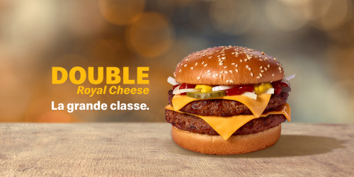 Le Double Royal Cheese est de retour ! 👑🍔