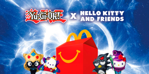 En ce moment, dans ton Happy Meal® : Yu-Gi-Oh ! et Hello Kitty & Friends !