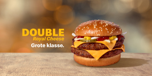 De Double Royal Cheese is back! 👑🍔