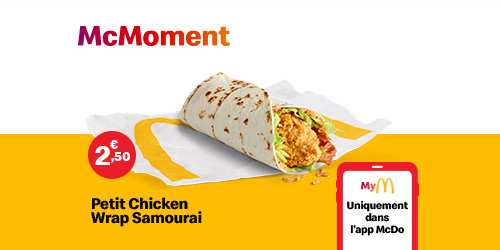 Petit Chicken Wrap Samourai – un délice épicé à prix doux !