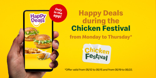 The best deals of the Chicken Festival!